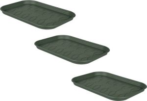 Elho Green Basics Kweektray Schotel Kweekbenodigdheden 3 x 36x25.8x2.2 cm Groen M
