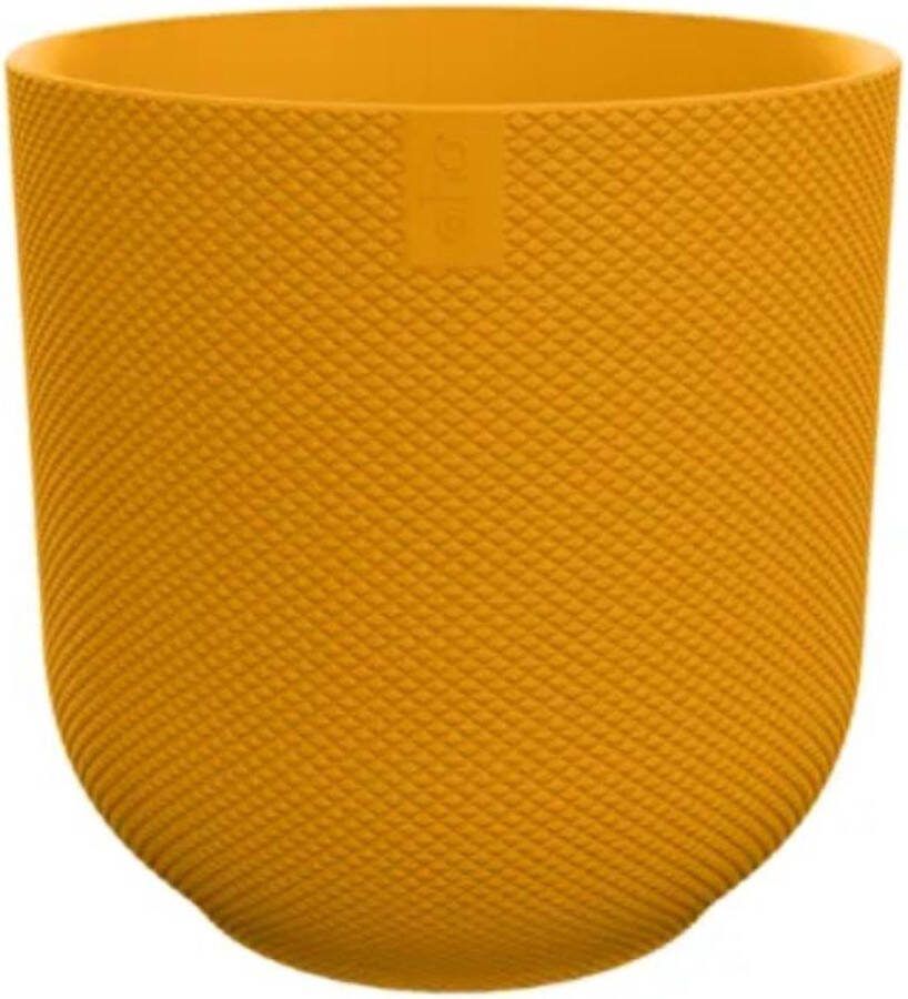 Elho Green Harmony Pot Jazz Round amber yellow D23