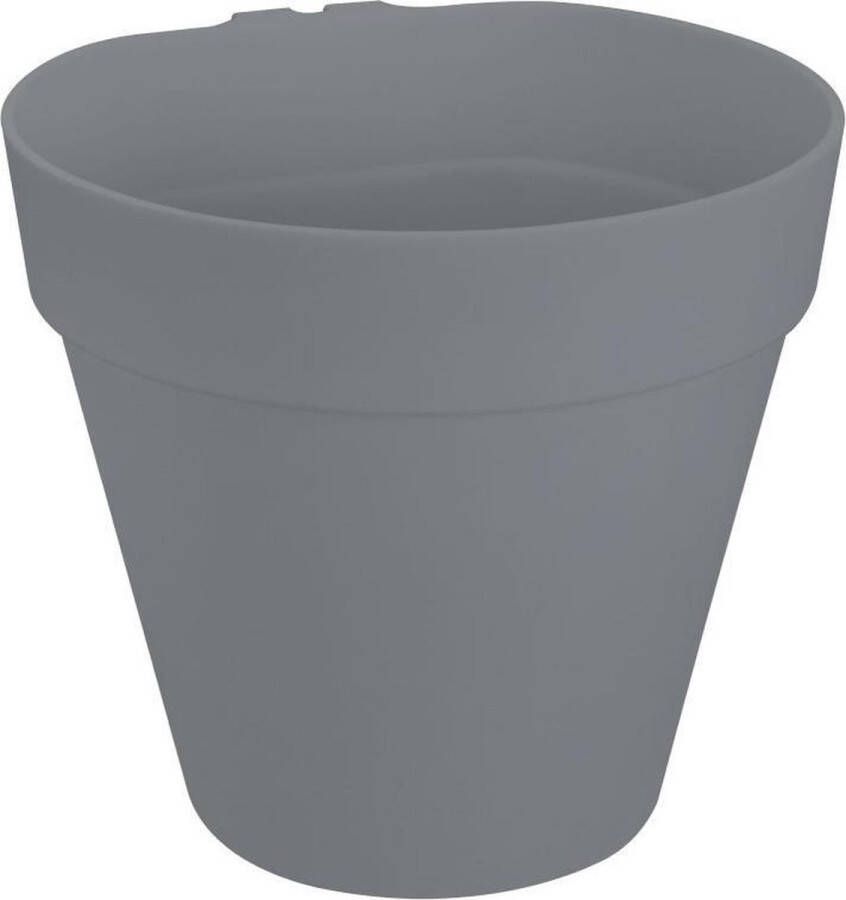 Elho Loft Urban 15x14 verticaal tuinieren Antraciet bloempot buiten
