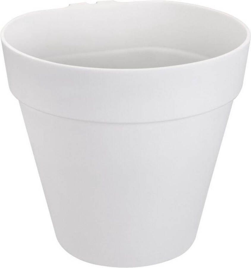 Elho Loft Urban Green Wall Pot Single 15 Bloempot voor Buiten Ø 15.0 x H 13.5 cm Wit Wit - Foto 2