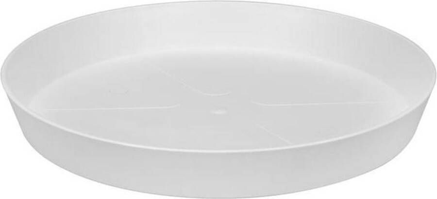 Elho Loft Urban Schotel Rond 30 Schotel voor Buiten Ø 30.2 x H 4.1 cm Wit