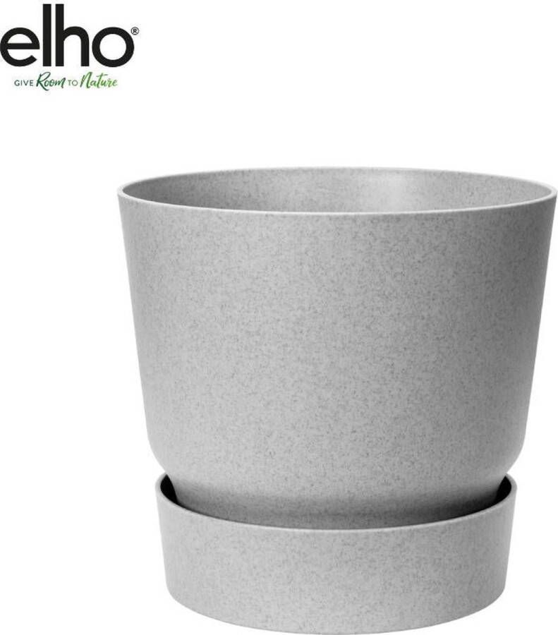 Elho Pot Greenville Round grijs D30 x H28