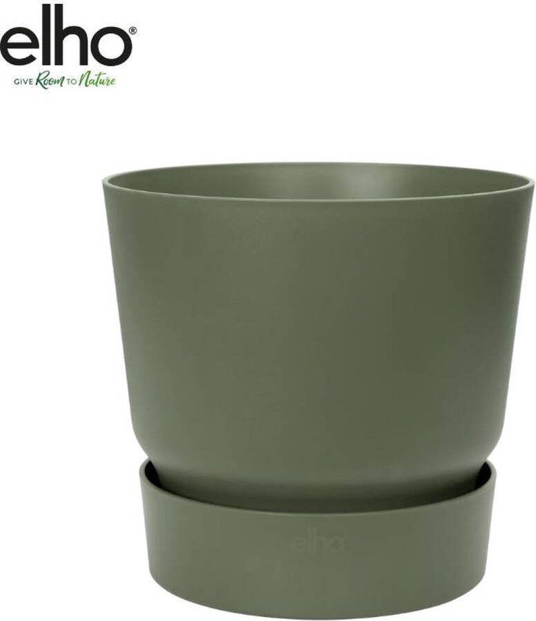 Elho Pot Greenville Round groen D39 x H37
