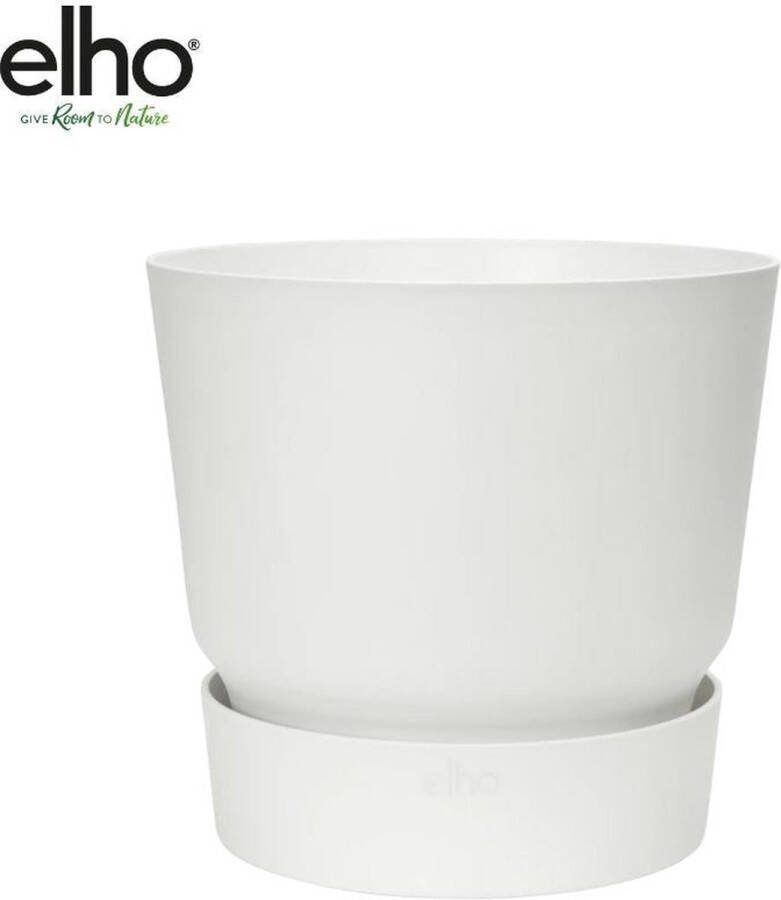 Elho Pot Greenville Round wit D39 x H37