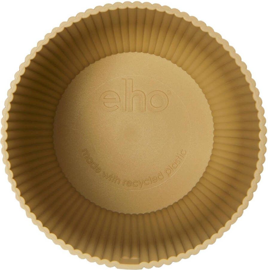 Elho Pot Vibes Fold Round geel D14 x H13