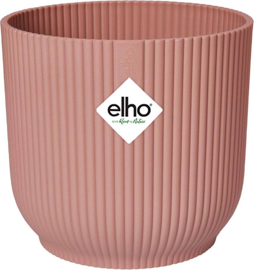 Elho Pot Vibes Fold Round roze D14 x H13