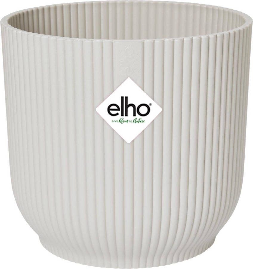 Elho Pot Vibes Fold Round wit D18 x H17