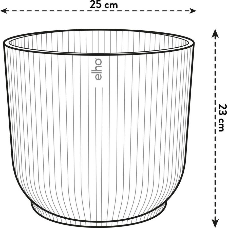 Elho Pot Vibes Fold Round wit D25 x H23