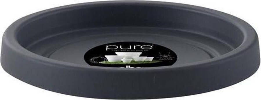 Elho Pure Saucer schotel antraciet