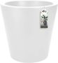 Elho pure straight round 65 Grote Bloempot Binnen & Buiten Gemaakt van Gereycled Plastic Ø 64.0 x H 68.0 cm Wit Wit - Thumbnail 1