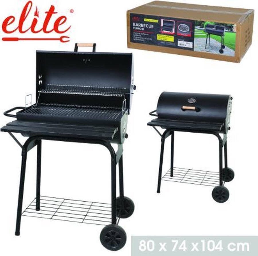 Elite Complete Smoker Barbecue 80x74x104cm