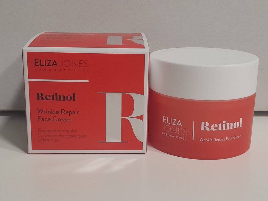 Eliza Jones gezichtscrème met retinol wrinkle repair face cream 50ml