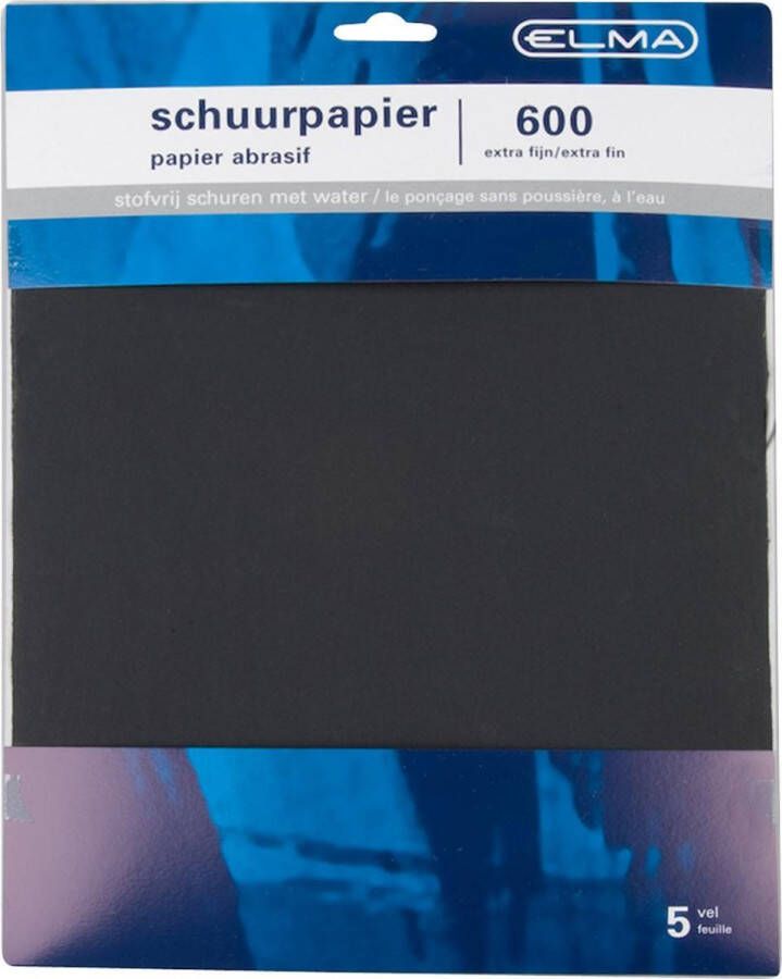 Elma schuurpapier grof 5 vel waterproof