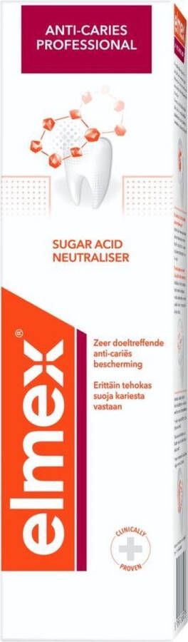 Elmex 12x Tandpasta Anti-Cariës Professional 75 ml