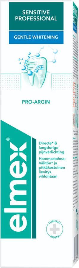 Elmex 4x Tandpasta Sensitive Professional Gentle Whitening 75 ml