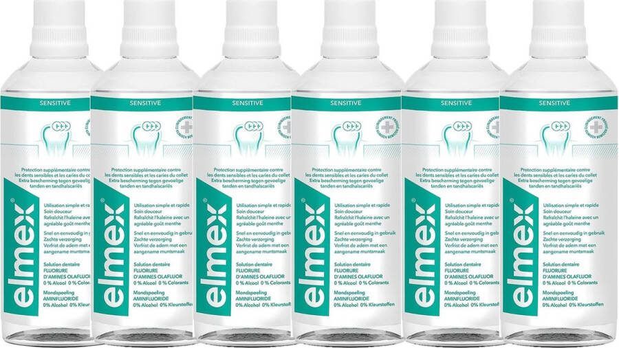 Elmex 6x Mondwater – Sensitive