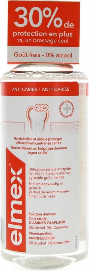 Elmex Anti-Caries Tandheelkundige Oplossing 400 ml