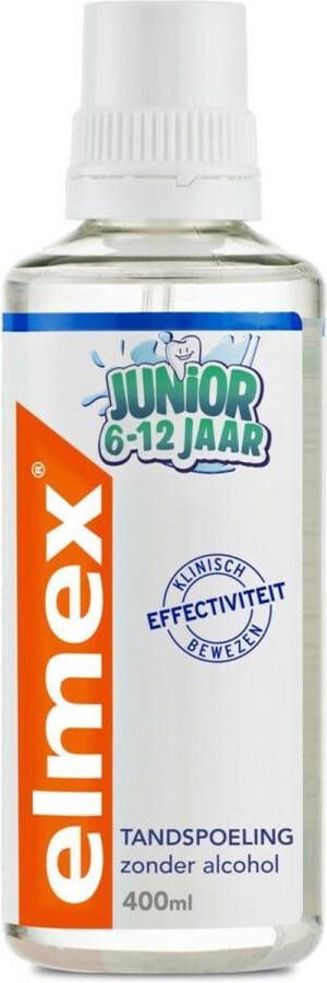 Elmex Junior Tandspoeling met Aminfluoride 6-12 Jaar 400 ml