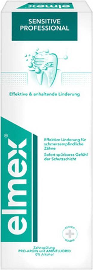 Elmex Mouthwash For Sensitive Teeth Sensitiv E Professional 400 Ml 400ml