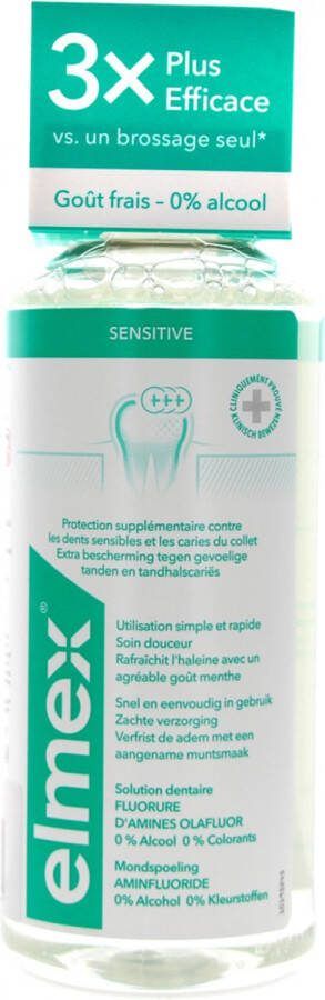 Elmex Sensitive Dental Solution 400 ml