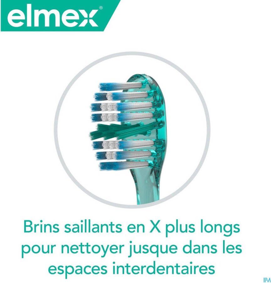 Elmex Tandenborstel sensitive professional extra zacht dubbele verpakking 2 stuks