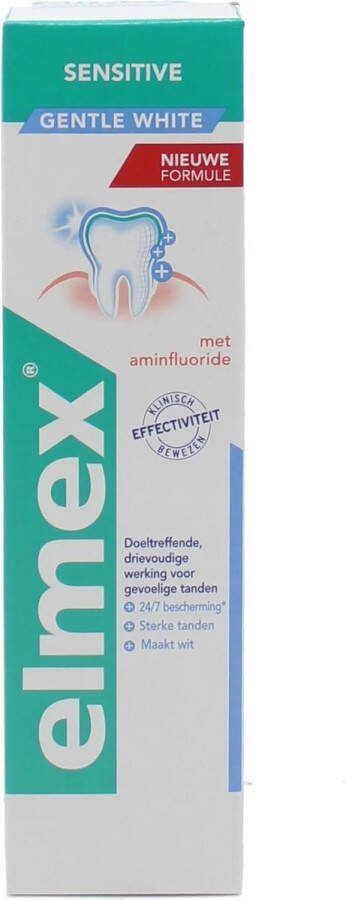 Elmex Tandpasta Sensitive Gentle White 75ml