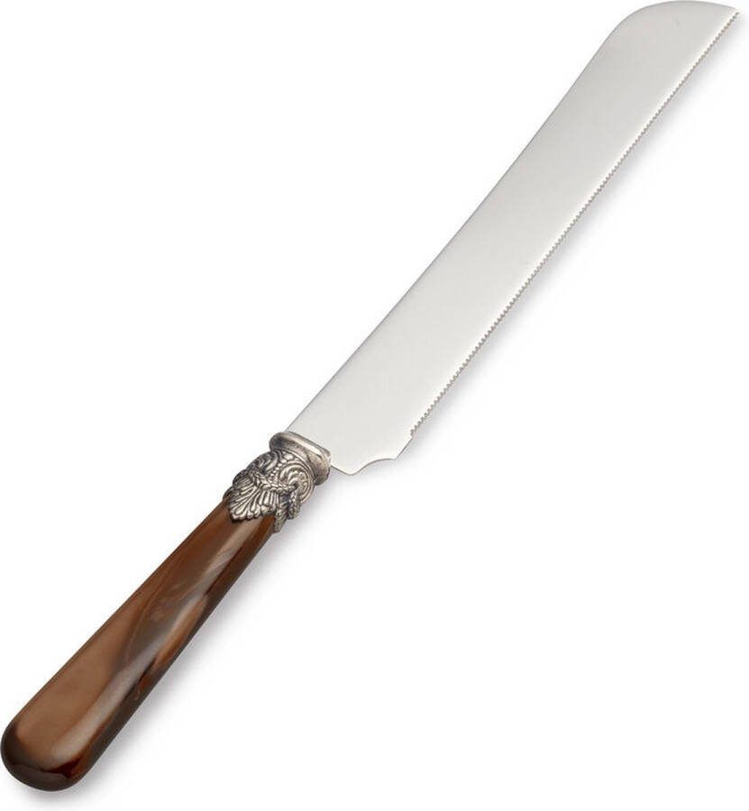 EME Italy EME Napoleon Taartmes Broodmes Bruin met Parelmoer