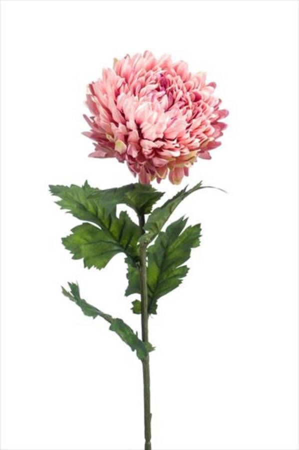 Emerald Kunstbloemen Zijdebloemen Mum Spray Oud Roze 75 cm 431031