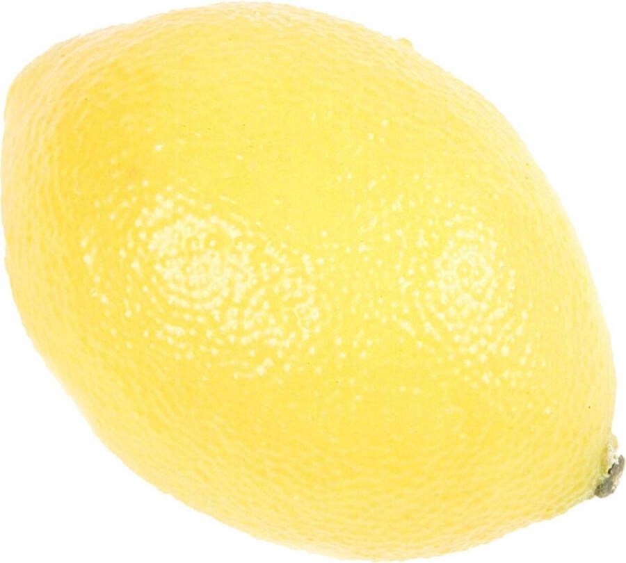 Emerald Kunstfruit citroen 8 cm decofruit citroenen