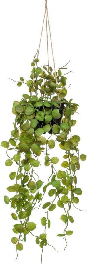 Emerald Kunstplant hangend in pot lantaarnplant 50 cm