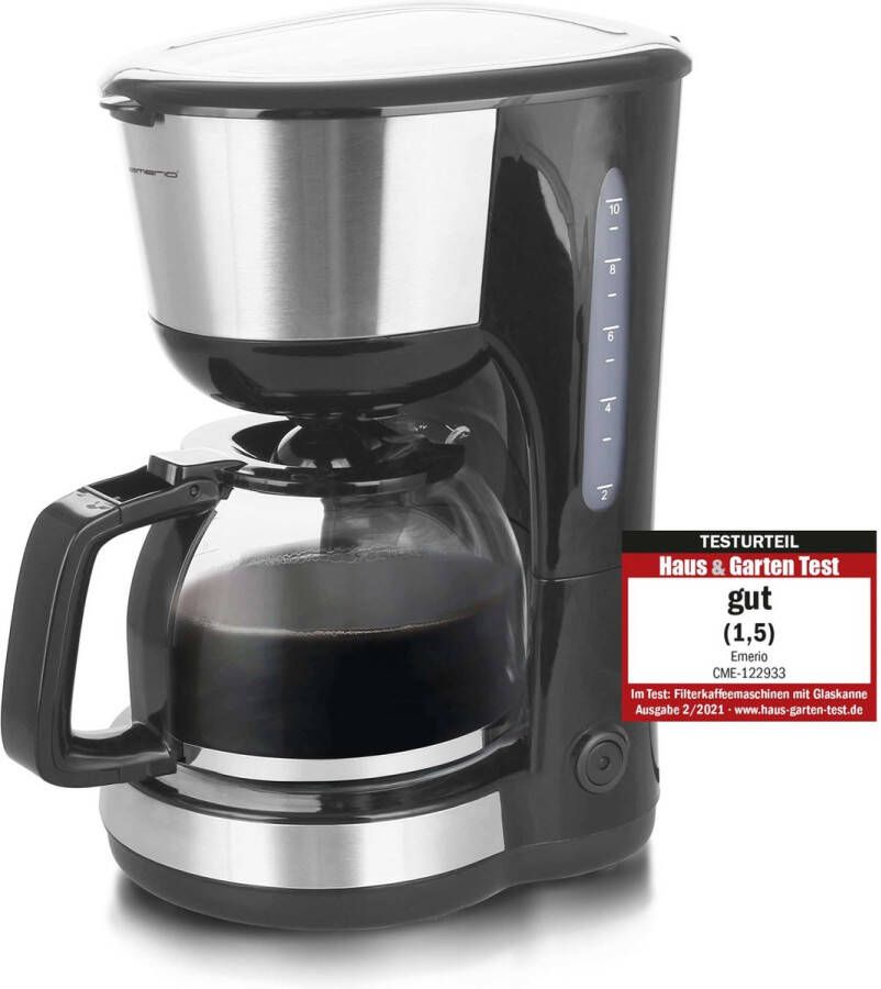 Emerio CME-122933 Koffiezetapparaat Inhoud 1 25L Uitneembare filter 10 Kopjes - Foto 2