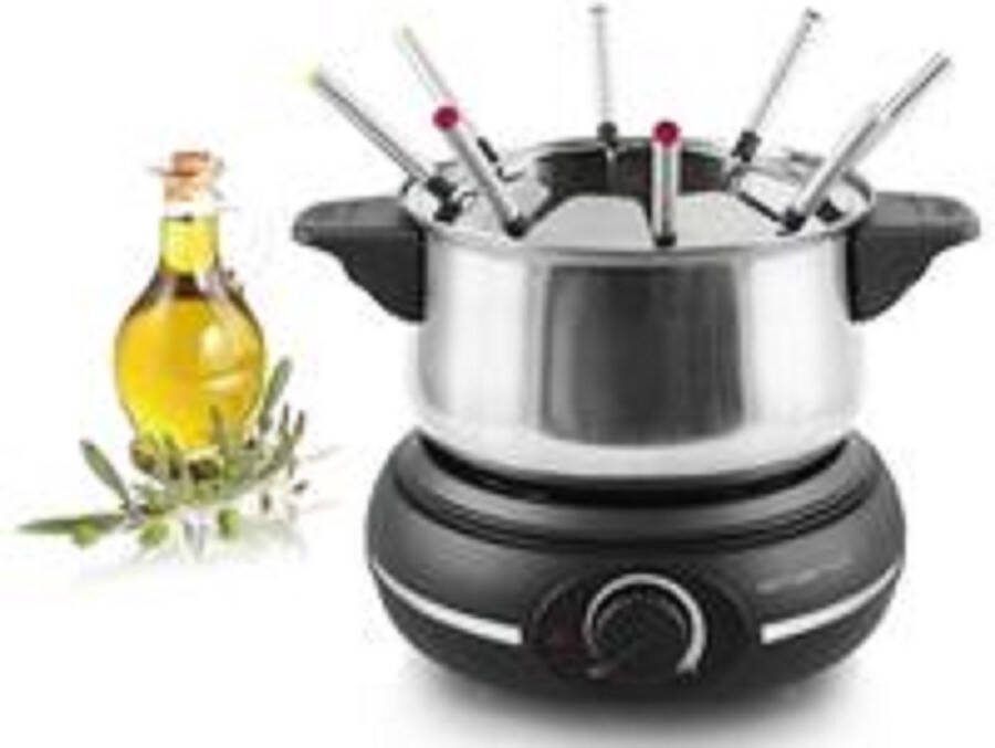 Emerio FT-110852.3 Fondue Set 8 personen Inhoud 3L Regelbare Thermostaat Indicatie Lampje