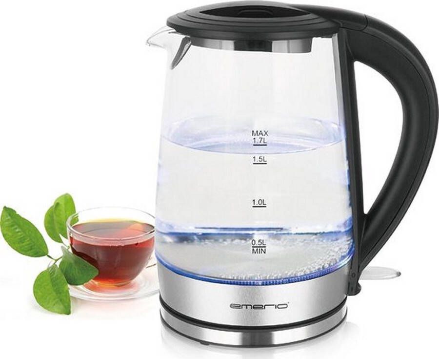 Emerio WK-123132 Waterkoker Snoerloos BPA-vrij RVS 1.7 L