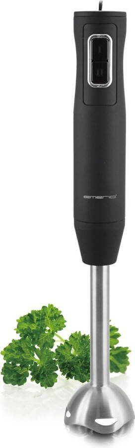 Emerio HB-111446 Staafmixer 250W Afneembare mixvoet Zwart RVS