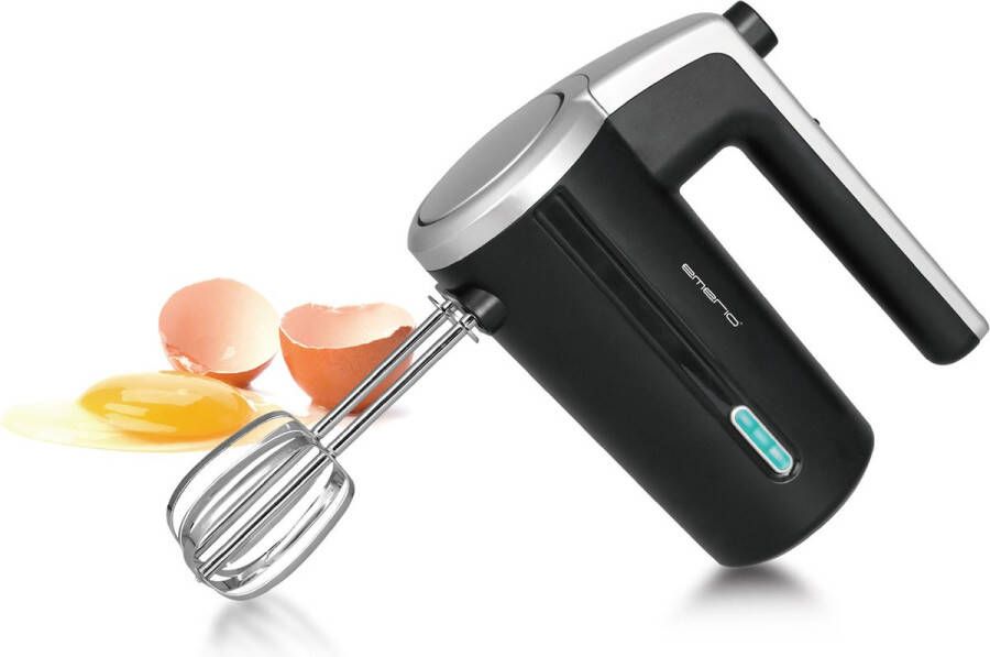 Emerio HM-126681.1 Handmixer Zwart Mixen 80 W 5 uur 7.4 V