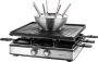 Emerio RG-128187 Raclettegrill -Gegoten aluminium grill oppervlak Anti-aanbaklaag - Thumbnail 1