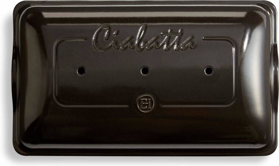 Emile Henry Ciabatta vorm E-box 390x230mm Fusain
