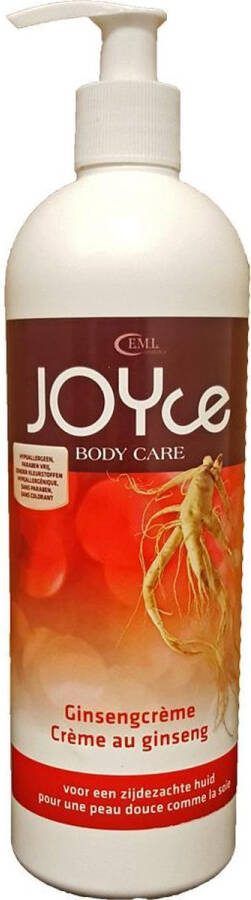 E.M.L Cosmetica JOYce Body Care Ginsengcrème – Korean Skincare – Huidverzorgende Ginseng crème – Natuurlijke Reiniging – Hypoallergeen – Vrij van Parabenen en Kleurstoffen – Bodylotion – 250 ml