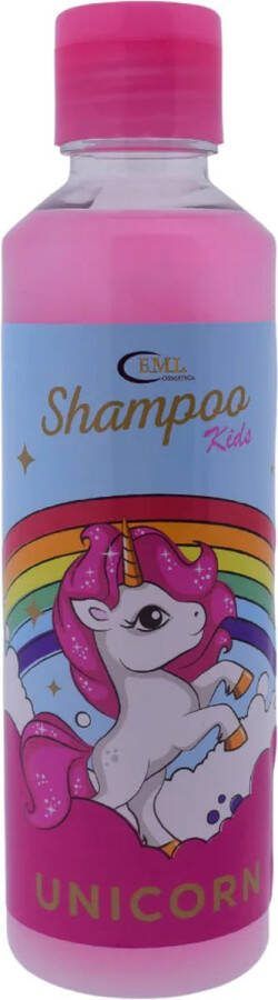 E.M.L Cosmetica Unicorn Shampoo Kindershampoo Eenhoorn Shampoo kids Kinder shampoo voor meisjes Voor gezonde en zachte haren 250 ml