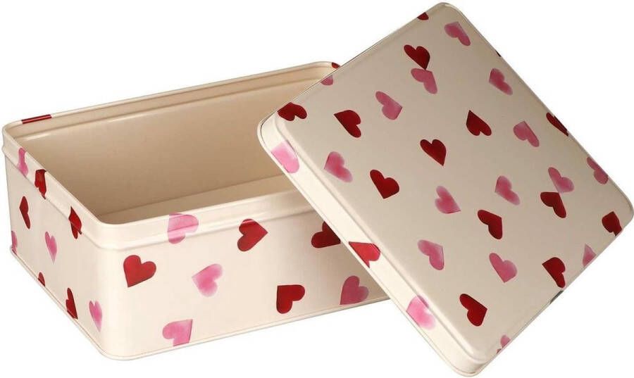 Emma Bridgewater Moederdag : Koektrommel Pink Hearts met 20 bijpassende servetten