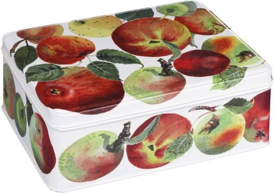 Emma Bridgewater Set Koektrommel Apples appels met bijpassende servetten