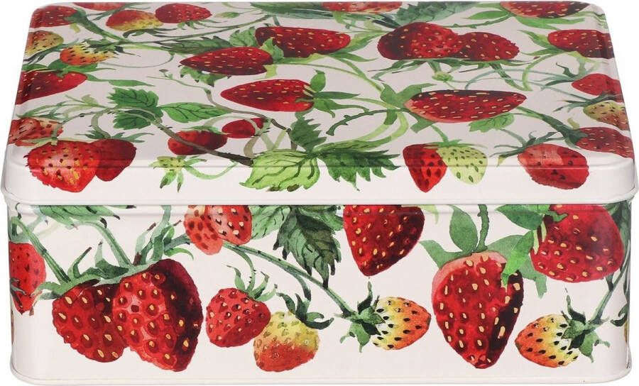 Emma Bridgewater Set : Koektrommel Strawberries met 20 servetten strawberries
