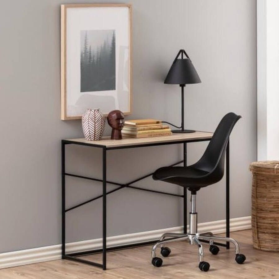 Bendt Bureau 'Holger' 100 x 45cm kleur Eiken white wash