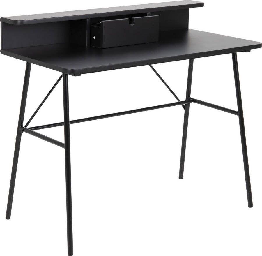 Leen Bakker Bureau Molde zwart 88 8x100x55 cm