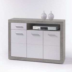 Emob Commode Wit 117x37x88 cm