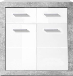 Emob Commode Wit 82x37x88 cm
