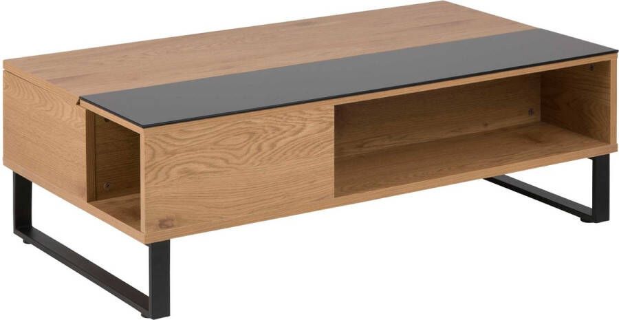 Scandes Salontafel Linna bruin 35x60x110 cm Leen Bakker