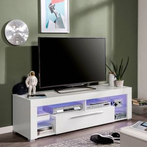 Emob TV Meubel Tv-meubel Gazza met 1 deur 153cm Wit