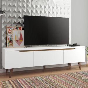Emob TV Meubel Tv-meubel Infas met 2 deuren & 1 lade 180cm Wit