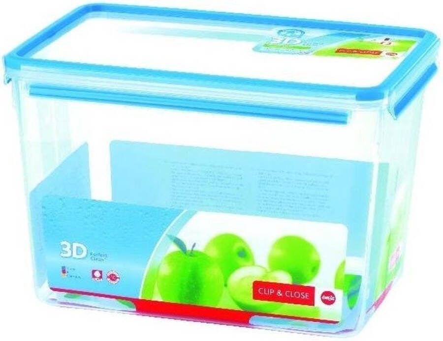 Emsa 508549 Clip & Close Vershouddoos 10.6L Blauw
